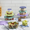 Image 1 : ELLO FOOD STORAGE SET 20 PIECES -SU