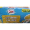 Image 2 : Dole Fruit Bowls Diced Peaches In Fruit Juice, Healthy Snack, 107 ml (30 cups)