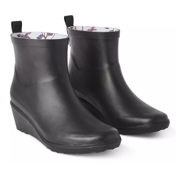 GEORGE WOMEN'S WEDGE RUBBER BOOTS (SIZE 7)