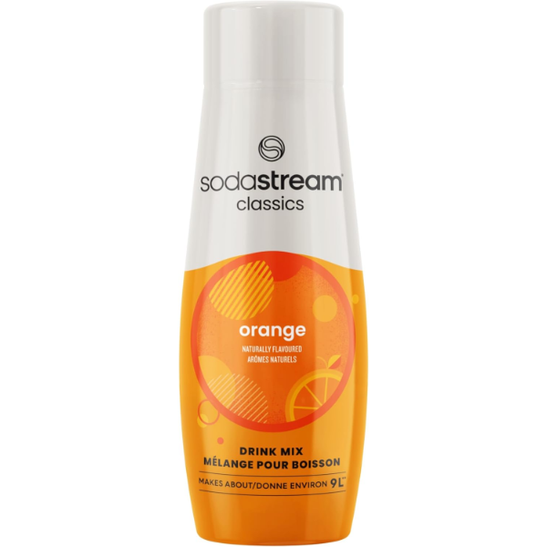 SODASTREAM CLASSIC ORANGE, 440 MILLILITERS (4 PCS)
