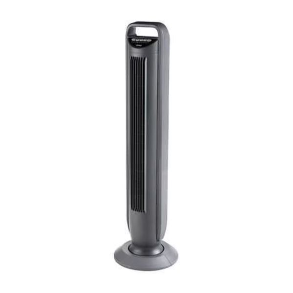 SEVILLE CLASSICS ULTRASLIMLINE TOWER FAN, GREY -UMP