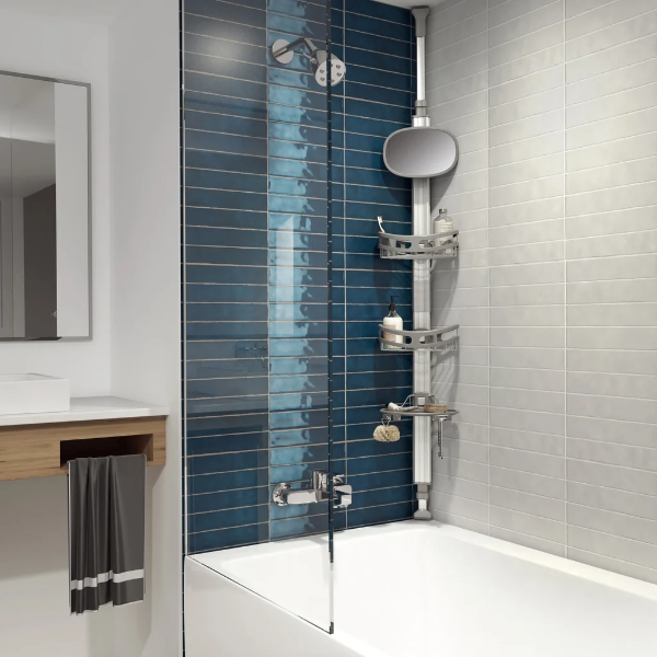 ARTIKA AZZURO STANDING SHOWER CADDY BLACK -UNB