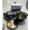 Image 2 : JOSEPH JOSEPH TOILET BRUSH SET(USED) S'WELL SALAD BOWL KIT & BENTO BOX ONYX BUNDLE (USED)