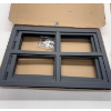 Image 1 : BLACK TILTABLE SQUARE STEEL WINDOW -N