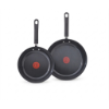Image 1 : T-FAL CERAMIC NON-STICK SKILLET SET, 2-PIECE ONLY-U