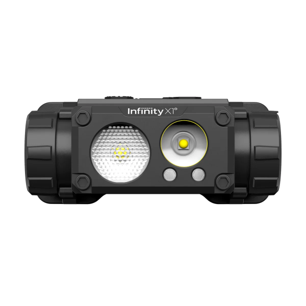 INFINITY X1 1500 LUMEN RECHARGEABLE HEADLAMP (SLIGHTLY USED)