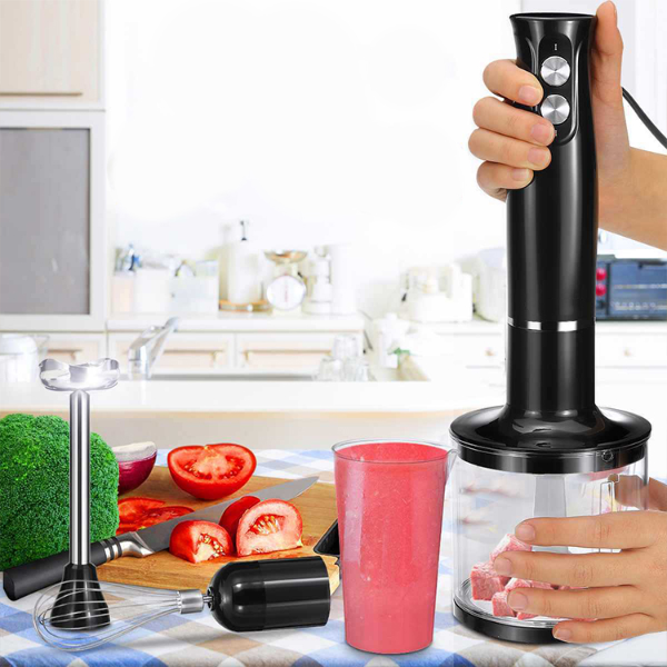 SOKANY WK-1710-4 MEAT GRINDER BLENDER HEAVY DUTY FRUIT JUICER ICE CRUSHER ELECTRIC MIXER HANDHELD -N