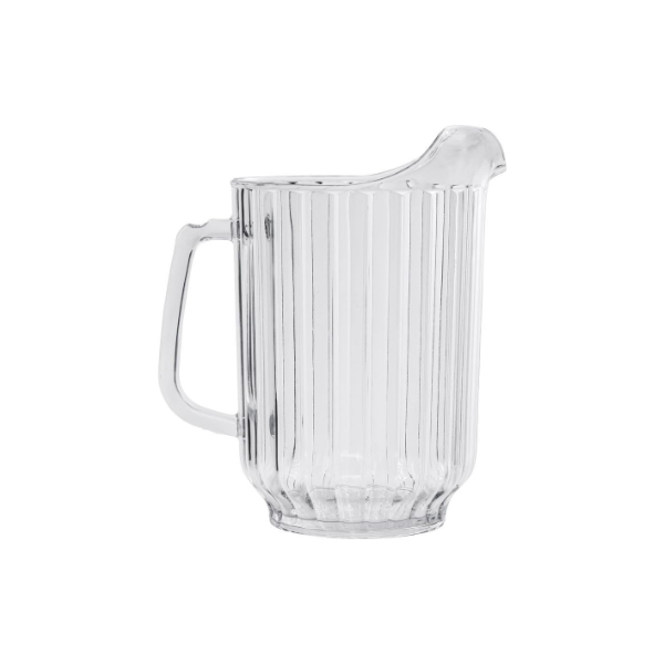 PITCHER PLASTIC 60 OZ CLEAR (C)
