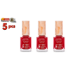 Image 1 : SENSATIONAIL NAILTURAL NAIL POLISH FLAWLESS GLOSSY FINISH (5 PCS)