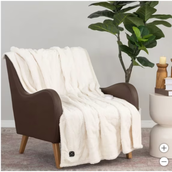 BERKSHIRE EZ TOUCH HEATED THROW -SU