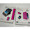 Image 2 : 2 PACKS IHOME PINK SLIM SWIVEL FOR IPAD AIR ADJUSTABLE ANGLES 2 SIDE PROTECTION (NEW)