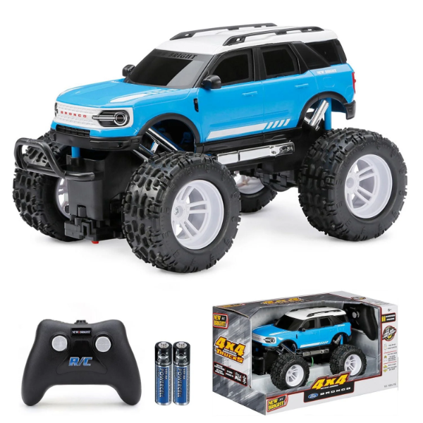  FORD BRONCO REMOTE CONTROL BLUE TRUCK (SLIGHTLY USED)