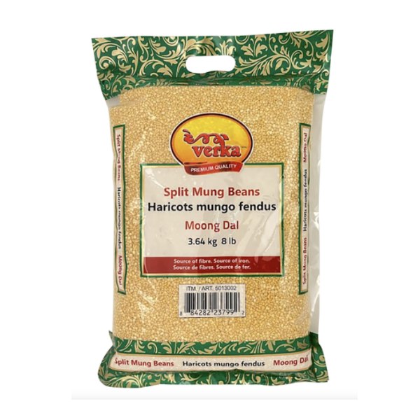 Verka Split Ming Beans Moong Dal, 3.64 kg (BB 2027)