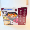 Image 4 : TRAMONTINA CAST IRON DEEP KADAI AND FLAT TAWA COOKWARE SET, 3-PIECES -U