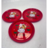 Image 2 : NEW YEAR FRUIT TRAY, RED LARGE CAPACITY CANDY STORAGE -N