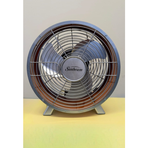 SUNBEAM DESIGNER SERIES RETRO 9 INCH TABLE FAN