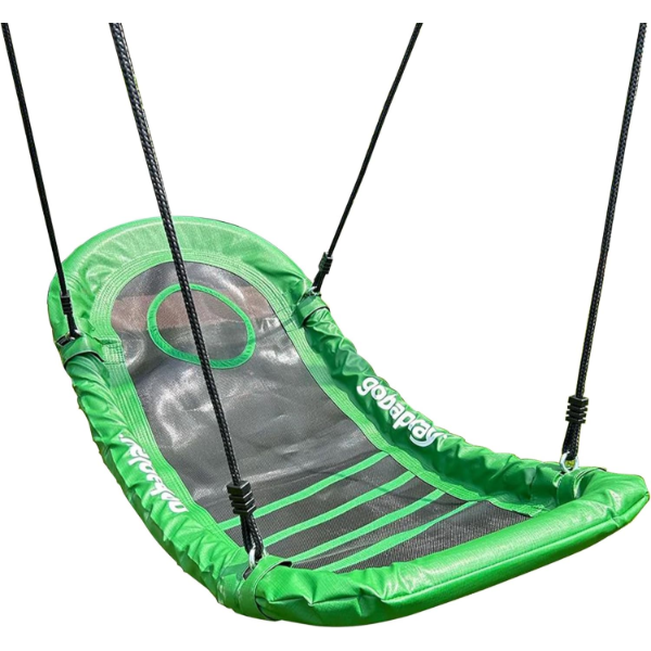 GOBAPLAY FLYMAX BOAT TREE SWING, 53" X 25" OUTDOOR PLATFORM SAUCER