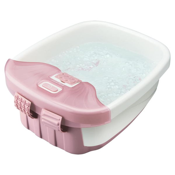 HOMEDICS BUBBLE BLISS DELUXE-FOOT SPA, HEAT MAINTENANCE, RAISED NODES