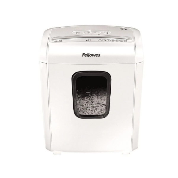 MICROSHRED 6M MICRO-CUT SHREDDER WHITE (SLIGHTLY USED, NO BOX)