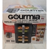 Image 3 : GOURMIA 4 DISH DUAL BASKET AIR FRYER WITH SYNC FINISH & SYNC COOK, 10.4 L (11 QT.) (NEW)