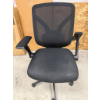 Image 2 : True Innovations Black Mesh Chair with Flip Back Arms - SU