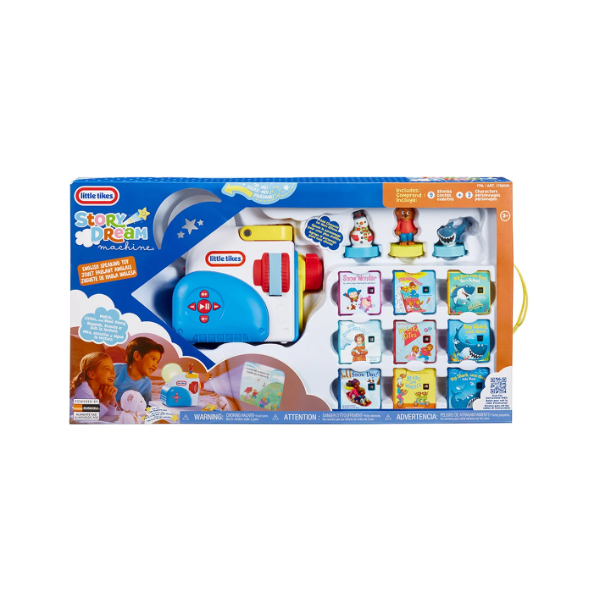 LITTLE TIKES STORY DREAM MACHINE ENGLISH SPEAKING TOY (SLIGHTLY USED)