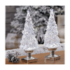 Image 1 : LIGHTED GLITTER TREES - SET OF 2 -SU