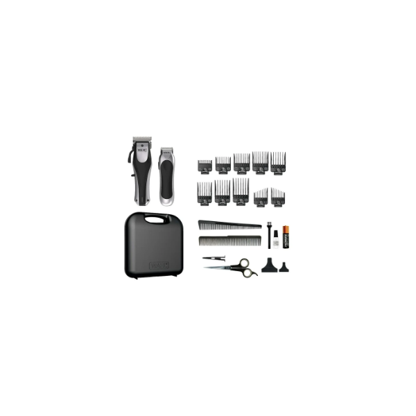 WAHL PRO SERIES MULTI-CUT CORD/CORDLESS COMPLETE HAIRCUTTING KIT (USED)