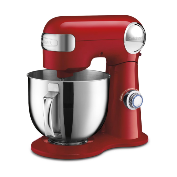 CUISINART® DIGITAL TILT-HEAD STAND MIXER W/ 12 SPEEDS, RED, 5.5QT (USED/WORKING)