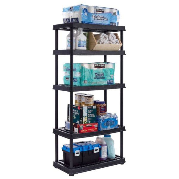 TUFFSTORE PLASTIC ADJUSTABLE ACCENT SHELF -N