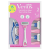 Image 1 : VENUS SENSITIVE WOMEN'S DISPOSABLE RAZORS, 15-COUNT