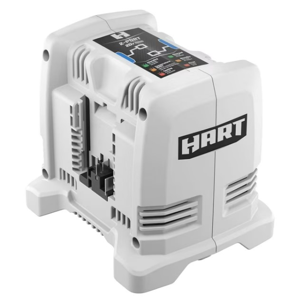 HART 20-Volt 3-Amp Dual Port Fast Charger (Batteries Not Included)
