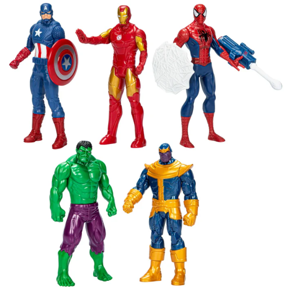 HASBRO - 5-PACK MARVEL ACTION FIGURES -UMP