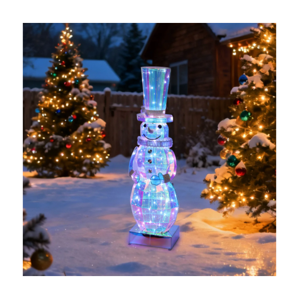 PRISMATIC CHRISTMAS DECOR (SLIGHTLY USED)