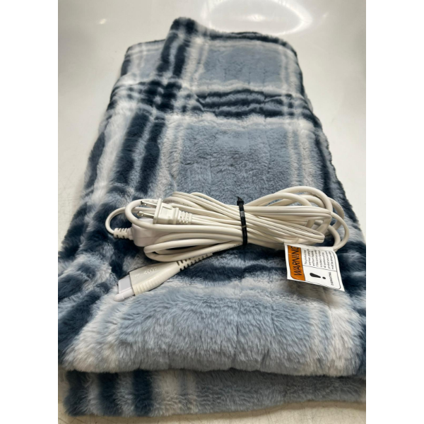BERSKHIRE EZ TOUCH HEATED THROW (SLIGHTLY USED)