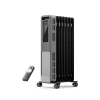 Image 1 : PELONIS 1500W ELECTRIC 3-SETTING OIL FILLED RADIATOR HEATER, GREY
