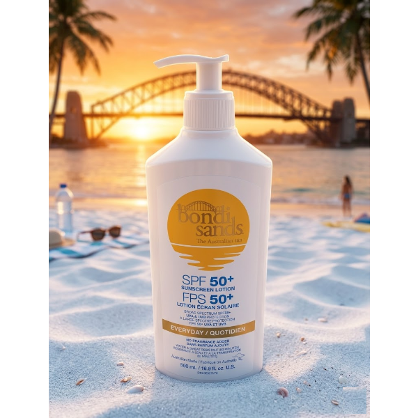 BONDI SANDS SPF 50+ EVERYDAY SUNSCREEN BODY LOTION 500ML E: 2028 -N