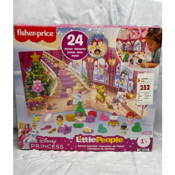 Fisher-Price Disney Princess Little People Advent Calendar 2025 (SLIGHTLY USED, MISSING PARTS)