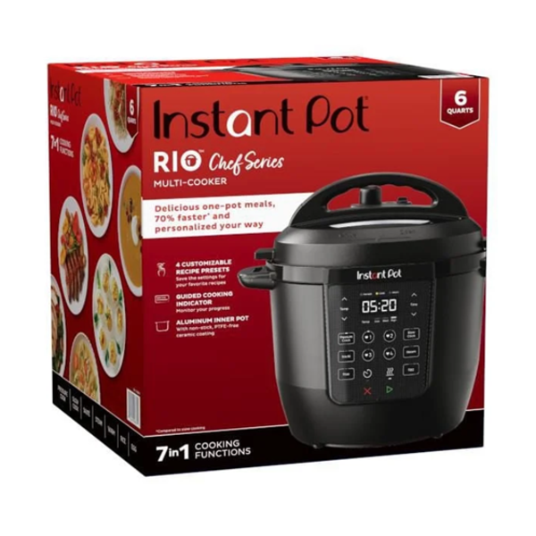 INSTANT POT® RIO™ CHEF SERIES MULTI-COOKER, 6QT, INSTANT POT® 6QT