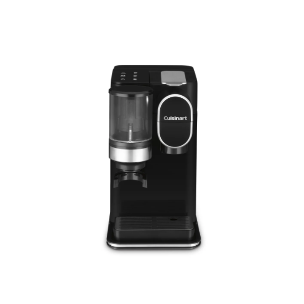 CUISINART GRIND & BREW SINGLE-SERVE COFFEEMAKER WITH 2 STAINLESS STEEL TRAVEL MUGS -SU