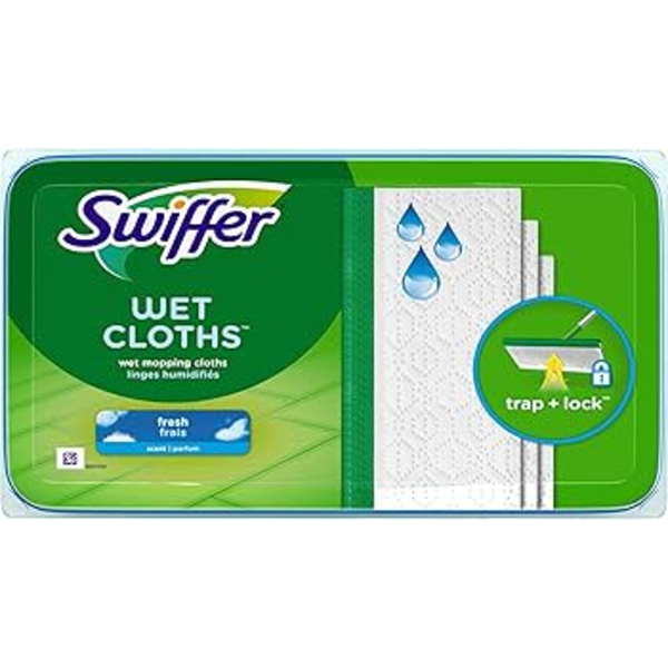 SWIFFER SWEEPER WET MOPPING CLOTHS MOP -N