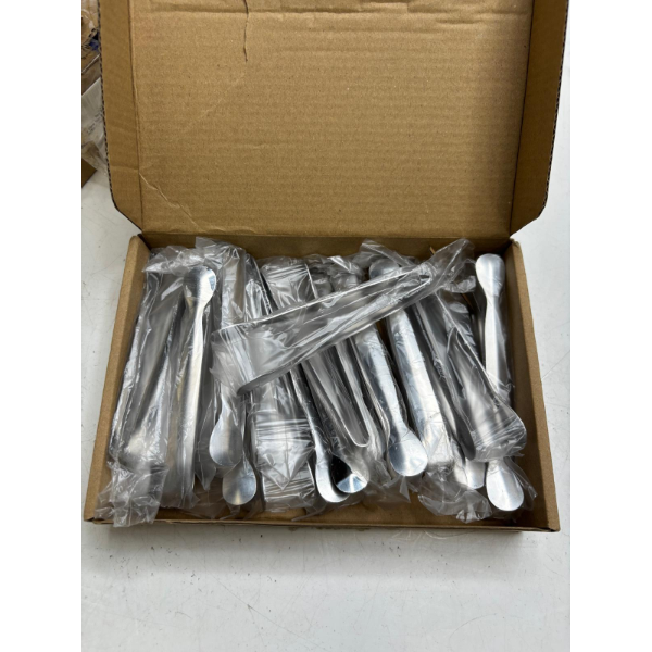 24 PIECES ICE TONGS SILVER -N