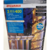 Image 2 : SYLVANIA 2 X 400 WHITE MICRO LED CHRISTMAS LIGHTS -N