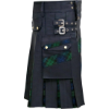 Image 1 : FIVE RIVERS KILT WITH PLEATS SCOTTISH TRADITIONAL KILT HIGHLANDER OUTFIT (SIZE-32)