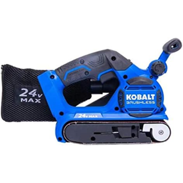 KOBALT BRUSHLESS CORDLESS BELT SANDER (BRAND NEW)