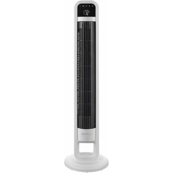OMNIBREEZE DIGITAL WHITE TOWER FAN (USED)