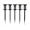 Image 1 : SOLAR LED PATHWAY LIGHTS, 5 PACK (NEW)