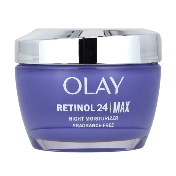 Olay, Retinol 24, Night Moisturizer, Fragrance Free, 1.7 oz (48 g)