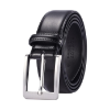 Image 1 : MEN'S CASUAL LEATHER JEANS BELTS CLASSIC WORK BUSINESS DRESS BELT WITH PRONG BUCKLE FOR MEN