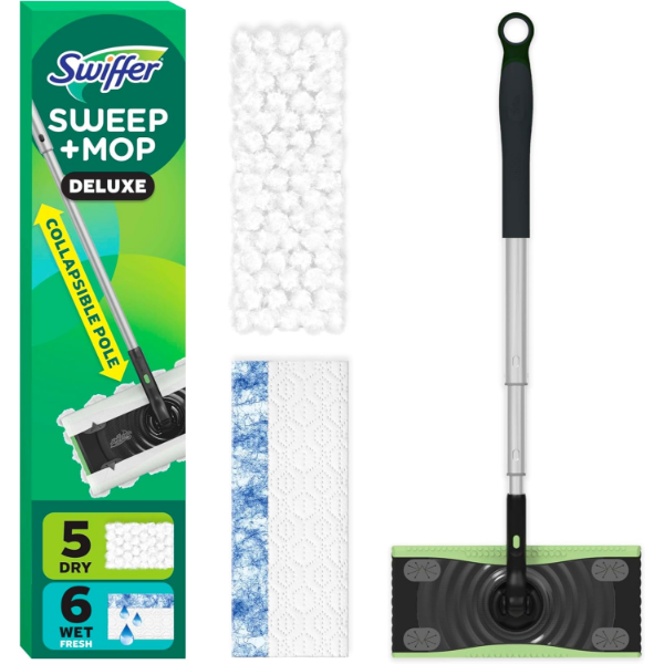 SWIFFER SWEEP AND MOP DELUXE

